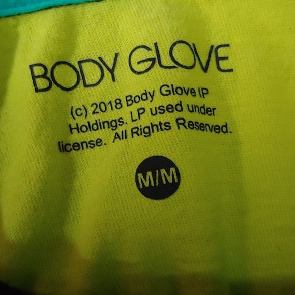 Body Glove Surfer California Neon Tank Top - Picture 2 of 2